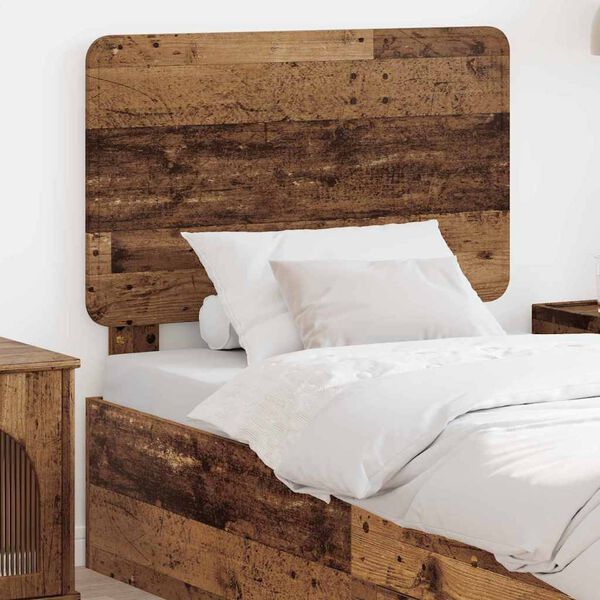 vidaXL Tăblie cap cu headboard Lemn Vechi 75 cm Lemn compozit