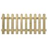 vidaXL Gard din sc&acirc;nduri, 180x80 cm, lemn masiv de pin tratat