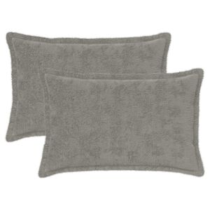 vidaXL Husă pentru pernă 2 buc. HOUTEN Gri deschis 30 x 50 cm