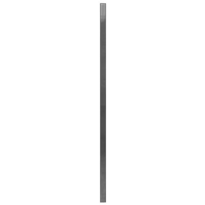 vidaXL Panou gard cu stâlpi antracit 6x0,8 m fier vopsit electrostatic