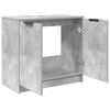 vidaXL Dulap de Baie Gri din beton 64,5 x 33,5 x 59 cm Lemn compozit