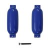 vidaXL | Bumpere de barcă | albastru 69 x 21,5 cm PVC