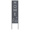 vidaXL Ecran de intimitate pentru grădină Antracit 32 x 140 cm