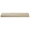 vidaXL Raft de perete suspendat, stejar, 60x23,5x3,8 cm, MDF