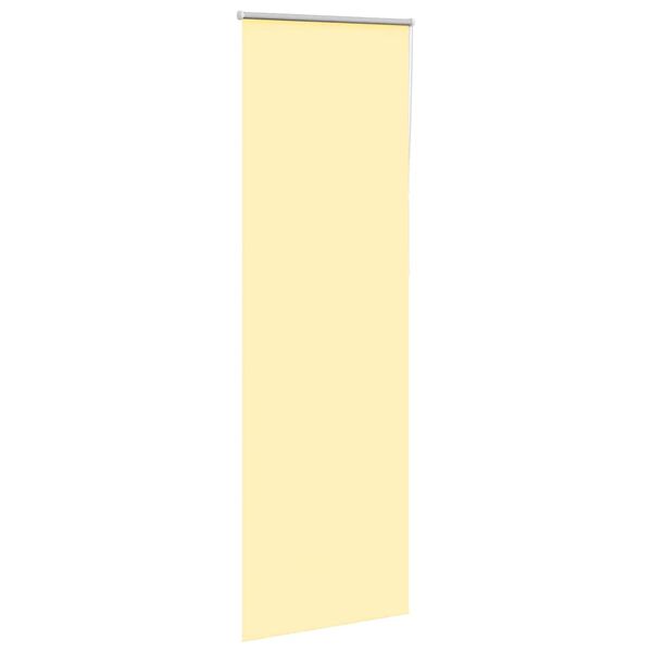 vidaXL Jaluzea cu role opace Galben 65x210 cm lățime material 60,7 cm