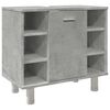 vidaXL Dulap de baie, gri beton, 60 x 32 x 53,5 cm, PAL