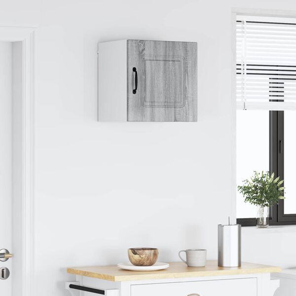 vidaXL Dulap de bucătărie Kalmar Gri Sonoma 40 x 31 x 40 cm