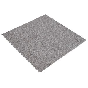 vidaXL Placă de carpetă Maro 50 x 50 cm 20 buc. PP și bitum