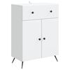 vidaXL Bufet cu sertar Alb 66 x 34,5 x 90 cm Lemn prelucrat