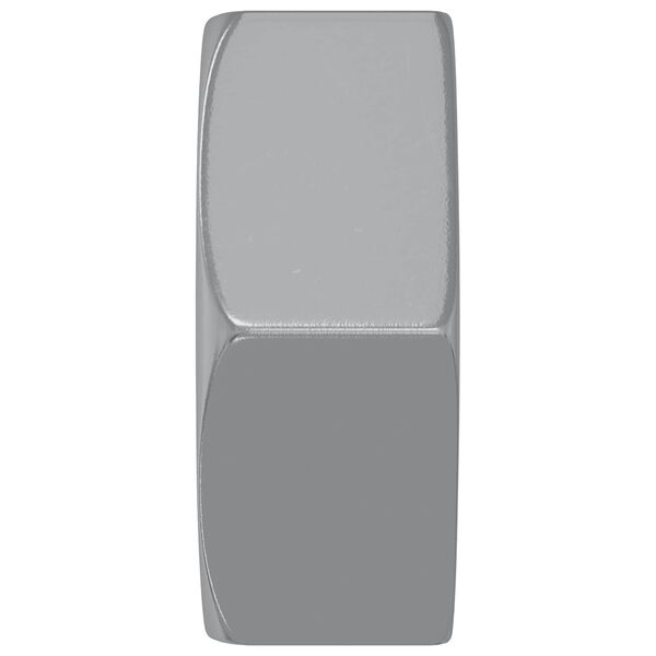 vidaXL Piuliță hexagonală 12 pcs Argintiu M6 Metal