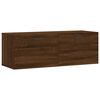 vidaXL Dulap de perete, stejar maro, 100x36,5x35 cm, lemn prelucrat