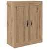 vidaXL Cabinet suspendat 2 pcs Stejar Artizanal 69,5 x 34 x 90 cm