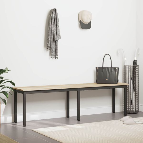 vidaXL bancă Sonoma 160 x 35 x 45 cm Lemn compozit