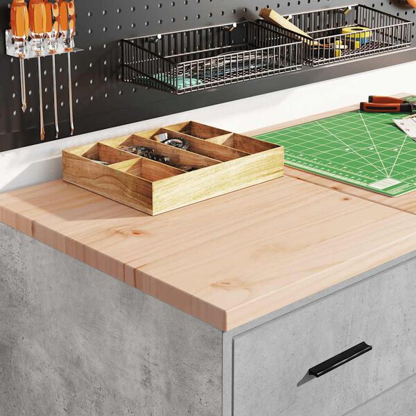 vidaXL Dulapuri de garaj 2 buc Lemn prelucrat gri beton