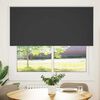 vidaXL Jaluzea cu role opace negru 145x130 cm Lățime material 141,6 cm