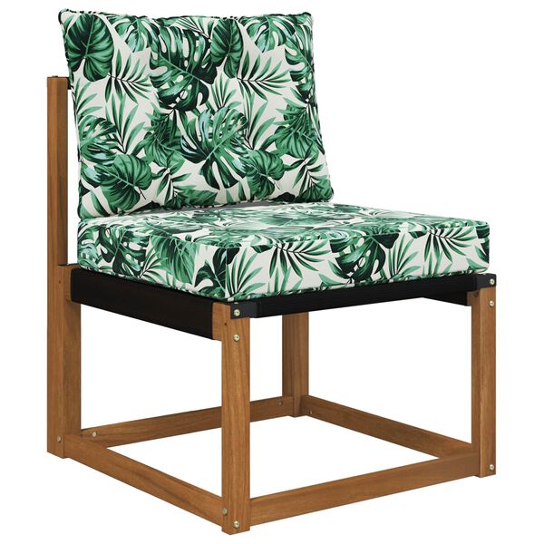 vidaXL Perna pentru canapea de exterior 2 pcs Model cu frunze