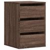 vidaXL Dulap colț cu sertare stejar maro 40x41x58 cm lemn prelucrat