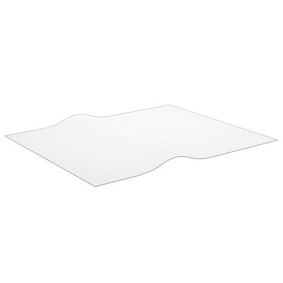vidaXL Folie de protecție masă, mat, 100 x 90 cm, PVC, 2 mm