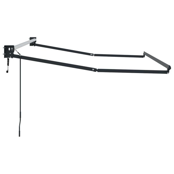 vidaXL Cadru copertină retractabil electric Antracit 3,5 x 2 m