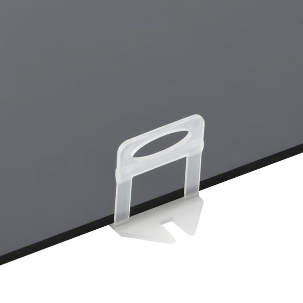 vidaXL Cleme de nivelare a plăcilor 1000 buc 3 mm