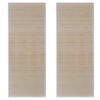 vidaXL Covoare de bambus natural, 2 buc., 120x180 cm, dreptunghiulare