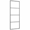 vidaXL Ușă glisantă cu set feronerie, 76x205 cm, sticlă ESG/aluminiu