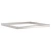 vidaXL Garduri pentru melci 20 buc. 100 x 3,5 x 25 cm Oţel inoxidabil
