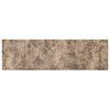 vidaXL Covor de bucătărie Beton maro 150 x 45 cm 100% Poliamidă