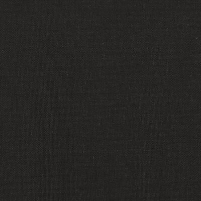 vidaXL Fotoliu canapea, negru, 60 cm, material textil