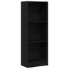 vidaXL Bibliotecă stejar negru 40x24x109 cm lemn prelucrat