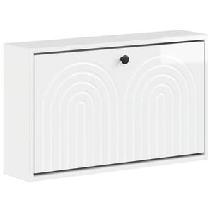 vidaXL Dulap pentru pantofi montat pe perete ALKMAAR 71 x 17 x 43 cm