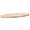 vidaXL Blat de masă, 60x30x2,5 cm, lemn masiv de pin, oval