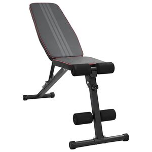 vidaXL Bancă de greutăți Manual Negru 131 x 41 x 110 cm