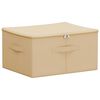 vidaXL Cutie de depozitare Crem 43 x 34 x 23 cm