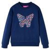 vidaXL Bluzon pentru copii, bleumarin, 104