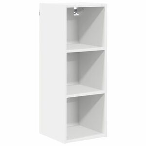 vidaXL Dulap suspendat Riga Alb 30 x 29,5 x 80 cm Lemn compozit