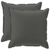 vidaXL Husă pentru pernă 2 buc. HOUTEN Antracit 55 x 55 cm Poliester