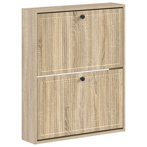 vidaXL Dulap pentru pantofi montat pe perete EDE 71 x 17 x 86 cm
