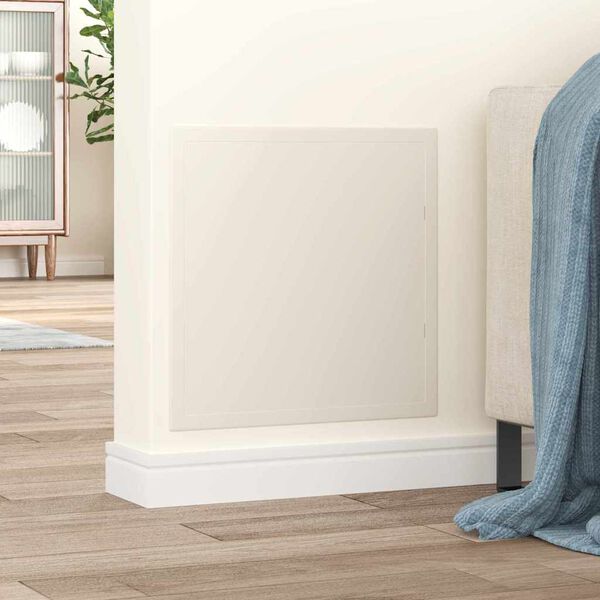 vidaXL Panouri de acces Alb 40 x 40 cm Plastic ABS