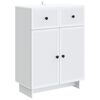 vidaXL Bufet Alb 66 x 34,5 x 90 cm Lemn prelucrat