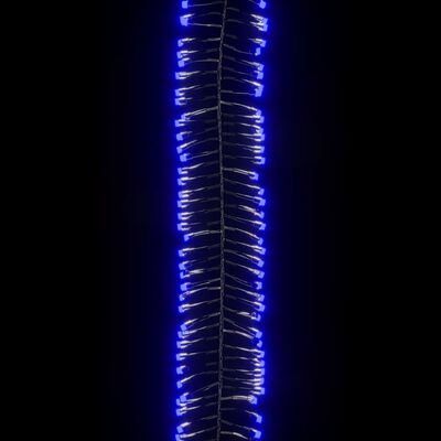 vidaXL Instalație tip cluster cu 2000 LED-uri, albastru, 17 m, PVC