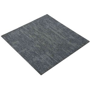 vidaXL Placă de carpetă Gri Cer 50 x 50 cm 4 buc. PP și bitum
