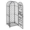 vidaXL Suport sticle de vin pentru 45 de sticle, metal