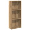 vidaXL Dulap de perete pentru baie Stejar artizanal 30 x 14 x 70 cm