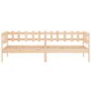vidaXL Pat de zi fără saltea, 90x190 cm, lemn masiv de pin