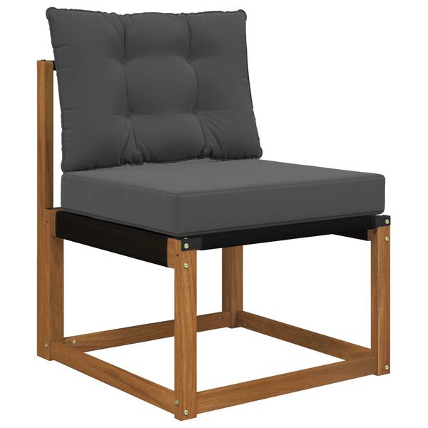 vidaXL Perna pentru canapea de exterior 2 pcs Antracit Poliester