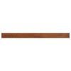 vidaXL Prag de fereastră Lemn brun 120 x 10 x 4,5 cm PVC
