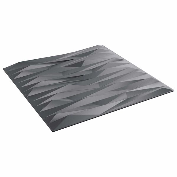 vidaXL Panouri de perete 48 pcs Gri piatră 50 x 50 cm Spumă XPS