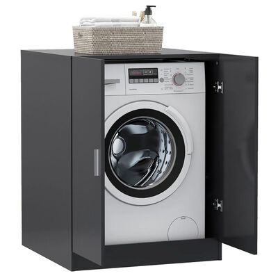vidaXL Dulap mașină de spălat, gri, 71x71,5x91,5 cm