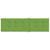 vidaXL Pernă de șezlong, melanj verde, (75+105) x 50 x 4 cm textil